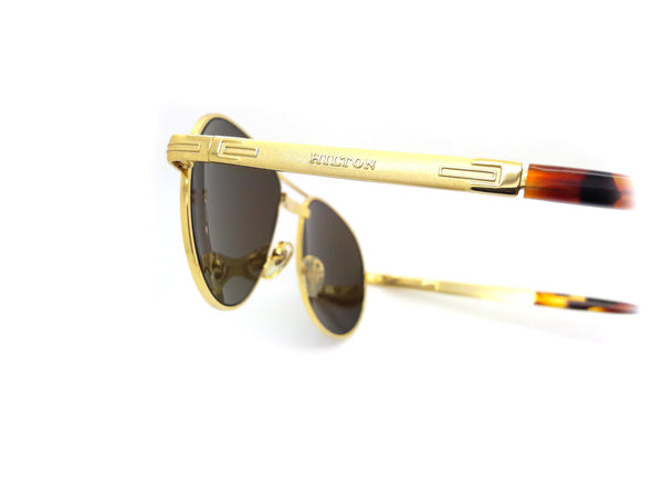 Hilton 925 C YG Vintage Aviator Sunglasses Gold Plated – Ed & Sarna ...