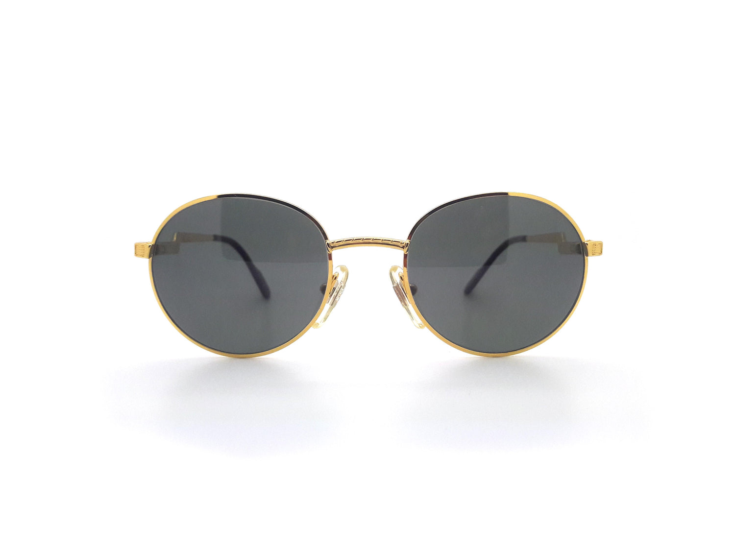 Brand New Authentic HILTON LONDON Sunglasses 925 YG 56mm 24KT Gold Frame |  eBay