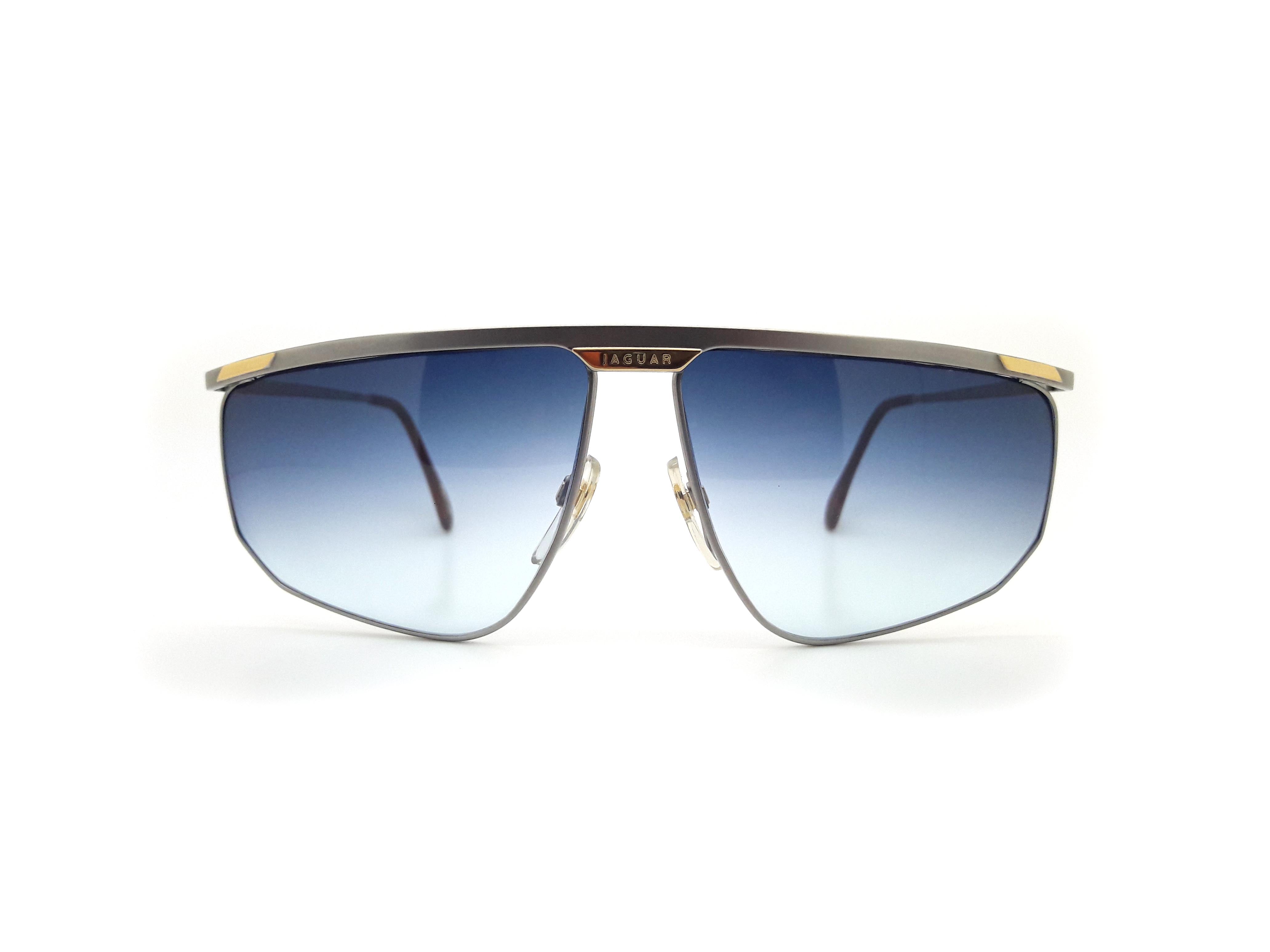 Jaguar FMG L12 Mod 709-650 Vintage Aviator Sunglasses – Ed