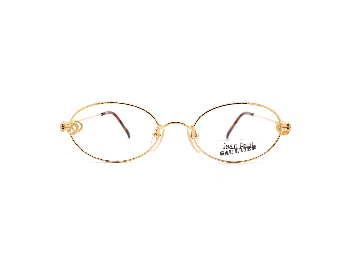 Jean Paul Gaultier 55-5101 Col 01 Vintage Oval 90s Glasses Frames