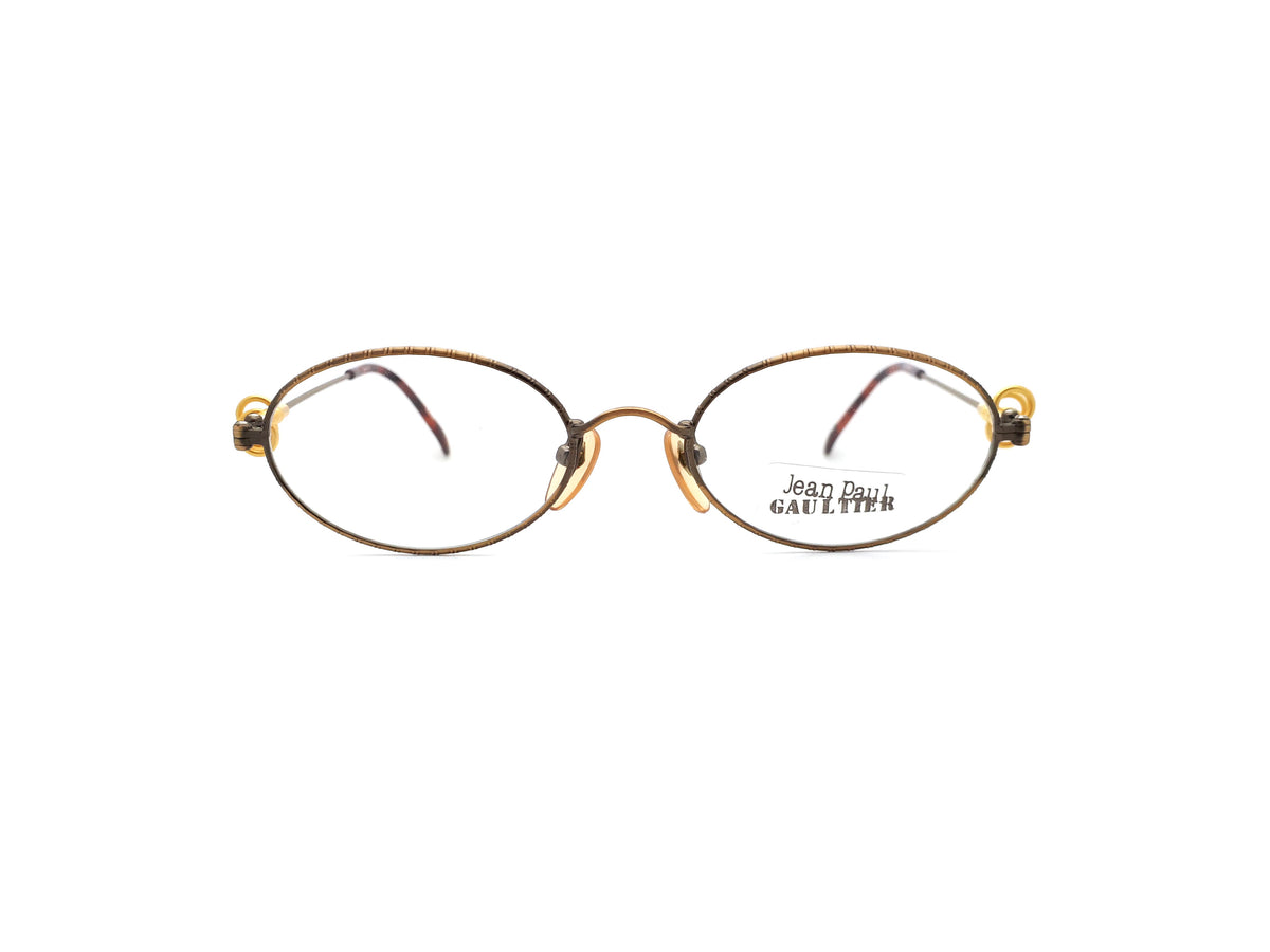 Jean Paul Gaultier 55-5101 Col 3 Vintage Oval 90s Glasses Frames