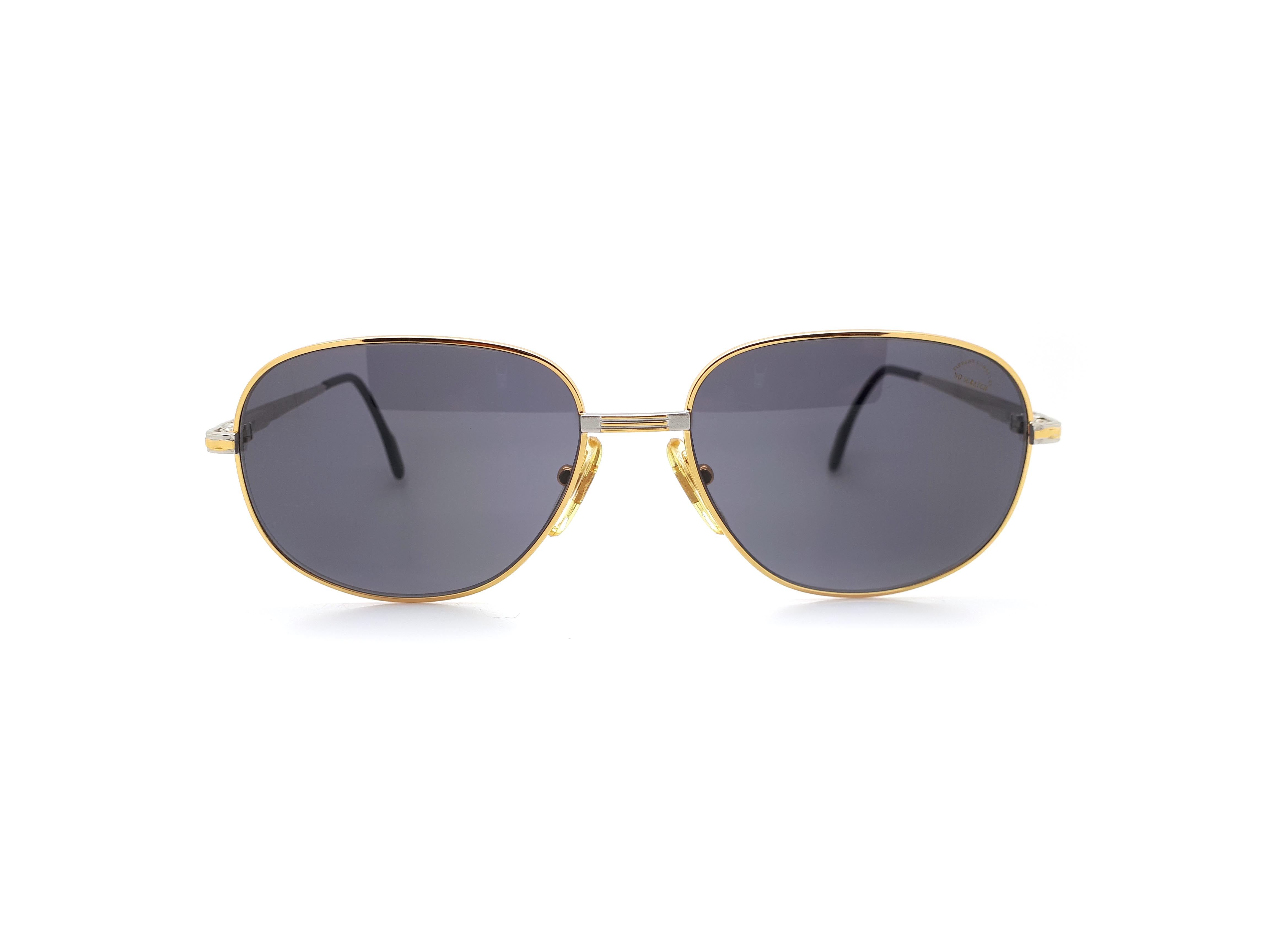 Life by Tiffany Lunettes T371 C1 23KT Gold Plated Vintage Square 90s  Sunglasses – Ed & Sarna Vintage Eyewear