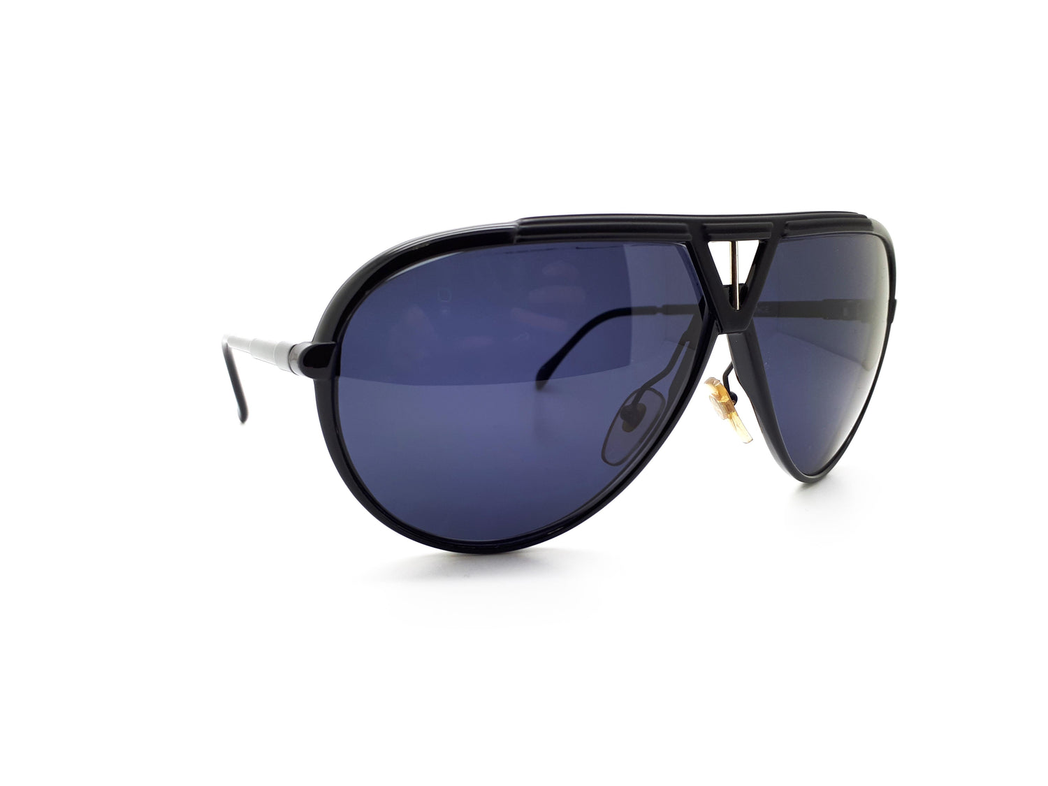 Louis Vuitton Mascot Sunglasses, RARE Blue/Silver