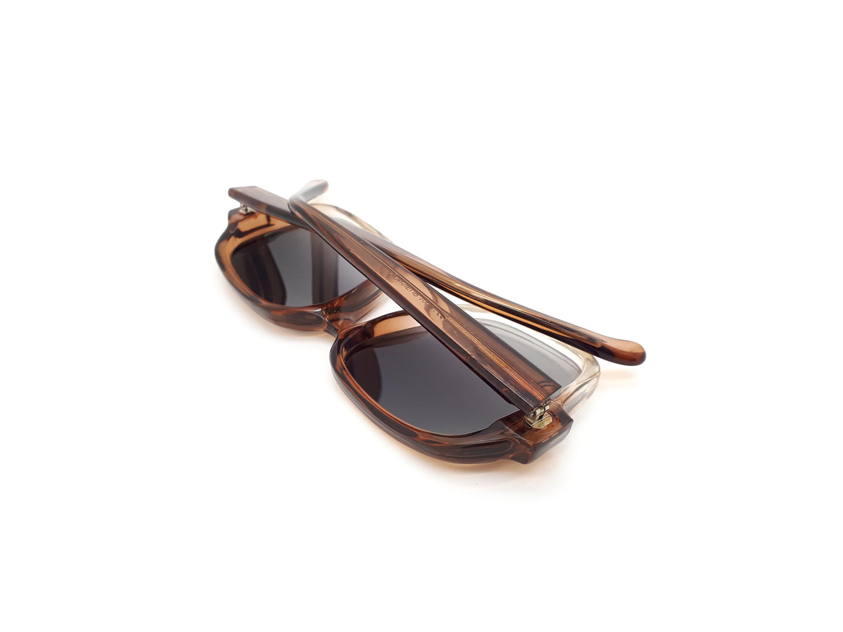 Monsieur 100F Brown 2 Tone Vintage 1990s Sunglasses