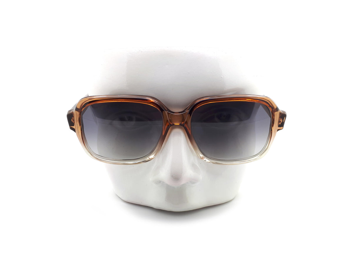 Monsieur 100F Brown 2 Tone Vintage 1990s Sunglasses