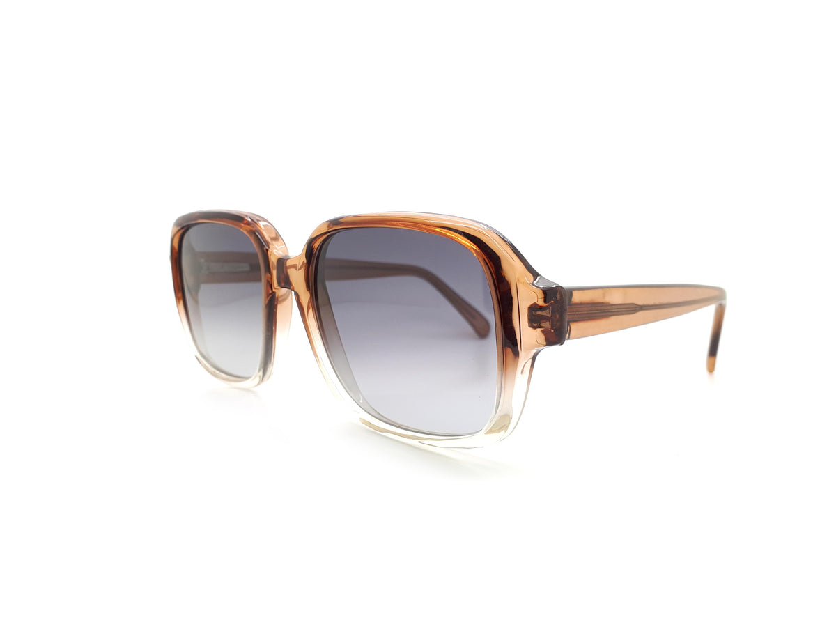 Monsieur 100F Brown 2 Tone Vintage 1990s Sunglasses
