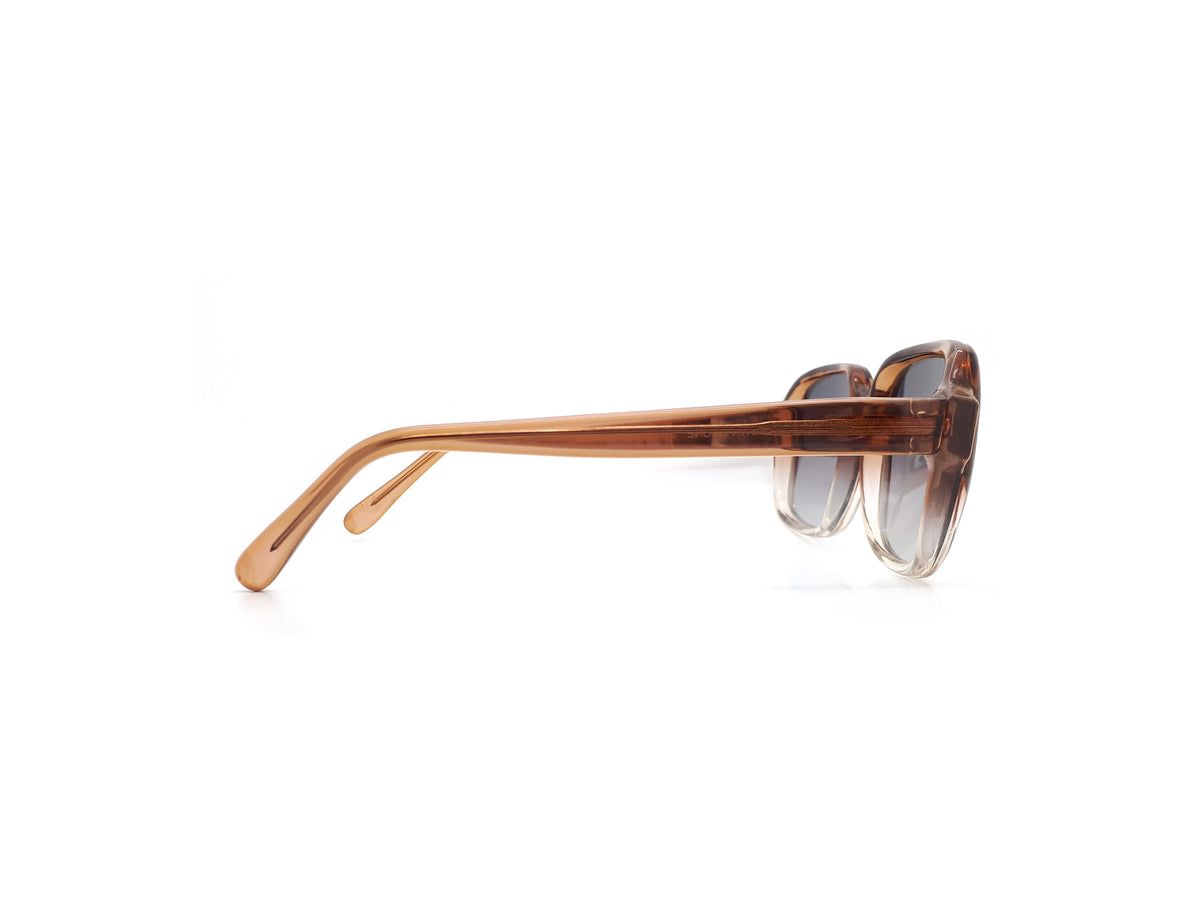 Monsieur 100F Brown 2 Tone Vintage 1990s Sunglasses
