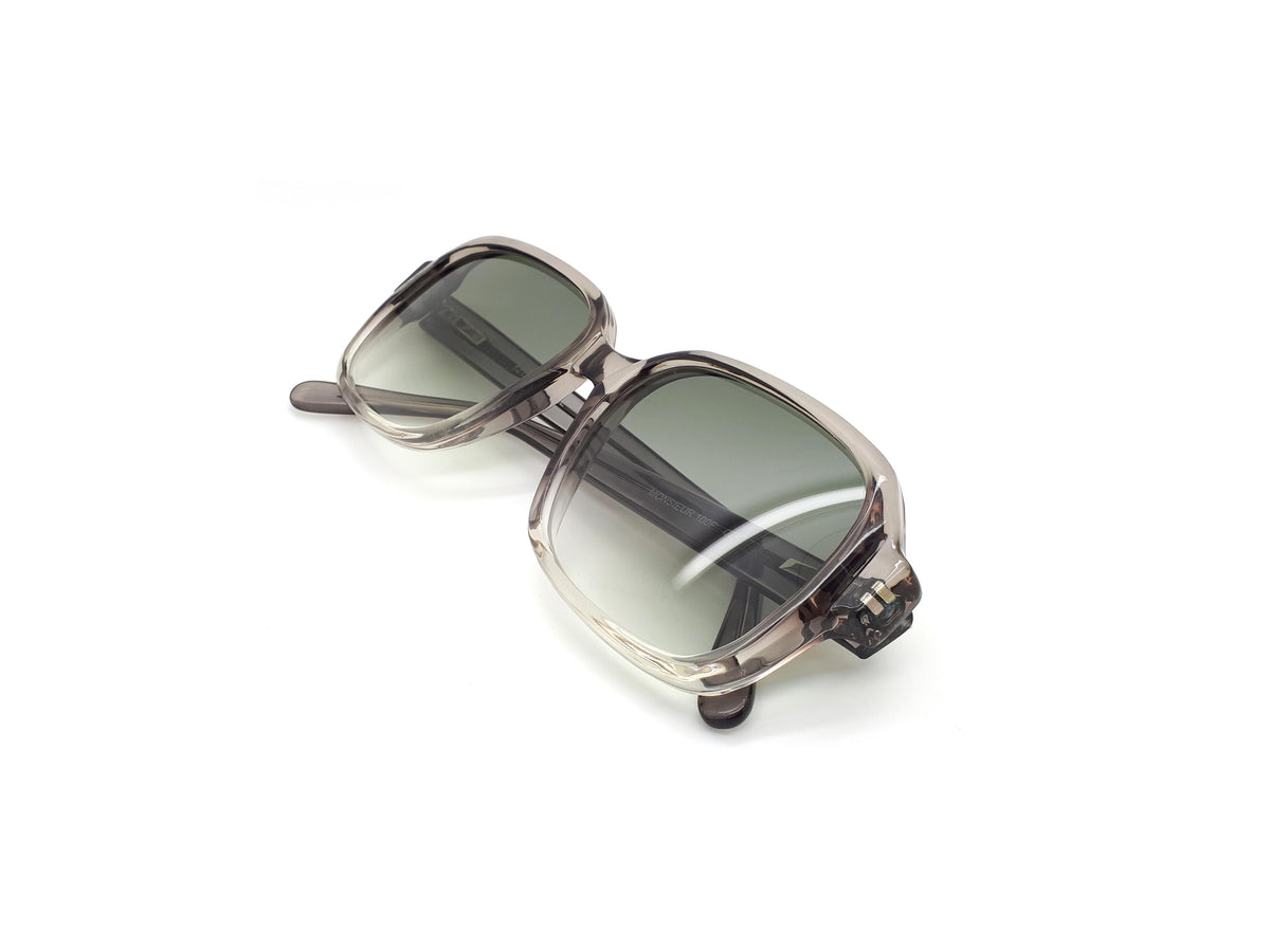 Monsieur 100F Grey 2 Tone Vintage 90s Sunglasses