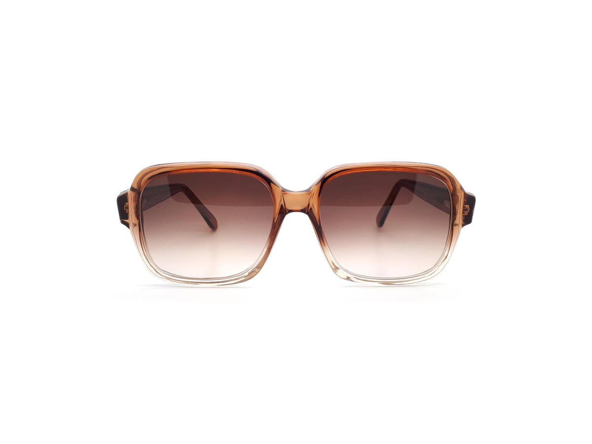 Monsieur 100F Brown 2 Tone Vintage Mens Sunglasses 1990s