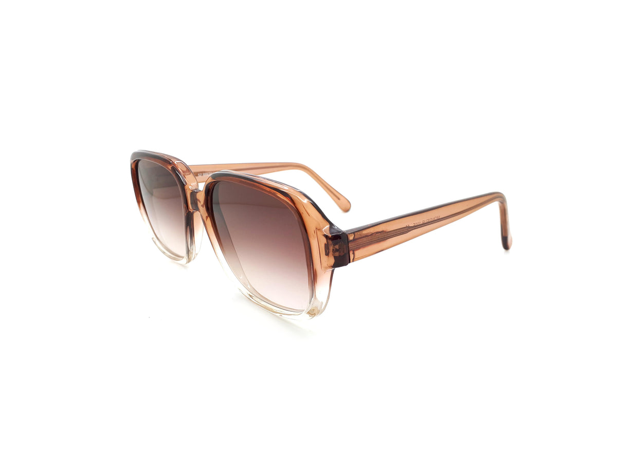 Monsieur 100F Brown 2 Tone Vintage Mens Sunglasses 1990s