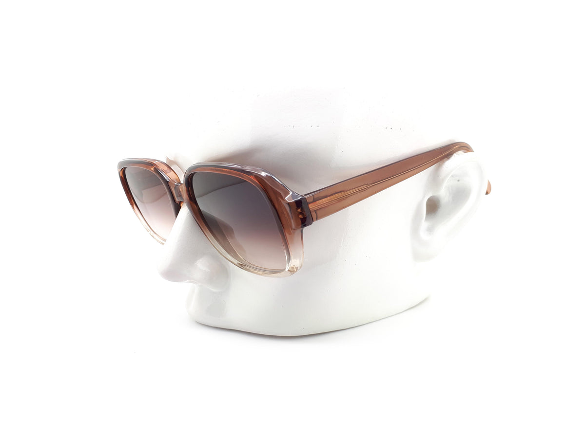 Monsieur 100F Brown 2 Tone Vintage Mens Sunglasses 1990s
