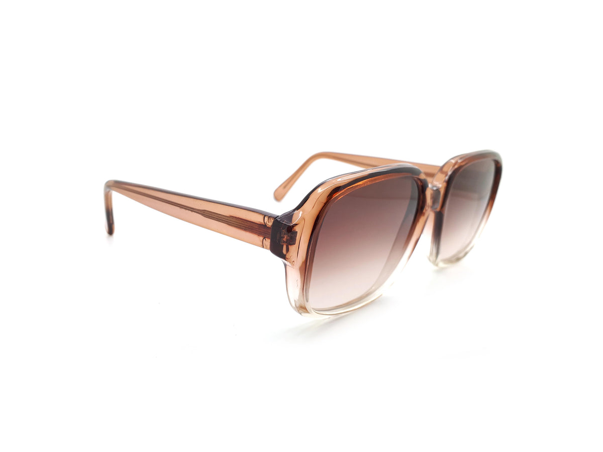 Monsieur 100F Brown 2 Tone Vintage Mens Sunglasses 1990s