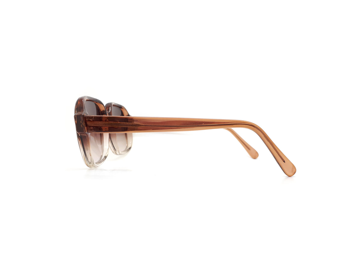 Monsieur 100F Brown 2 Tone Vintage Mens Sunglasses 1990s
