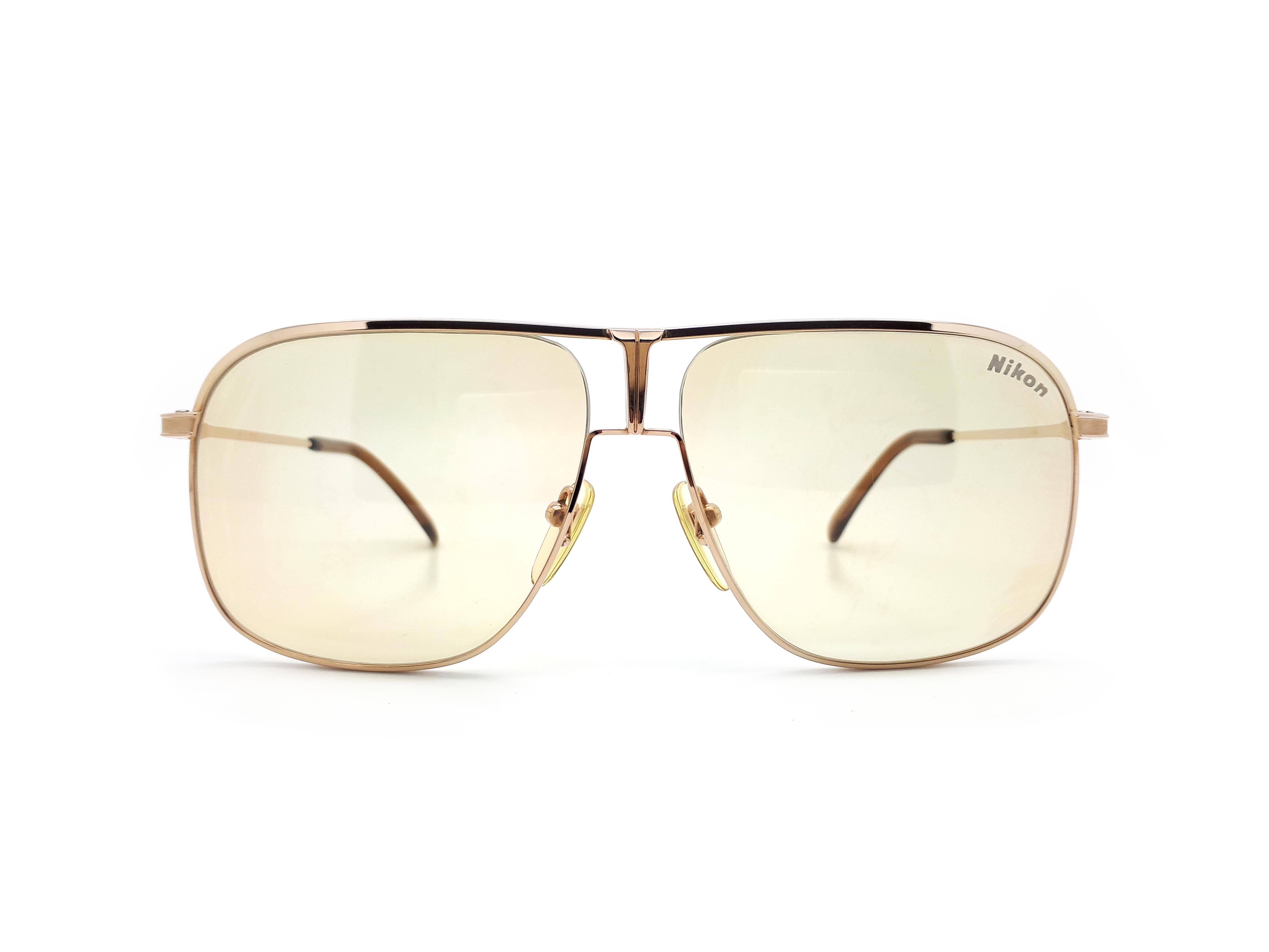 1980年代Nikon Sunglass Photobrown ブラウンフレーム 1980年代Nikon Sunglass Photobrown ブラウンフレーム - メルカリ