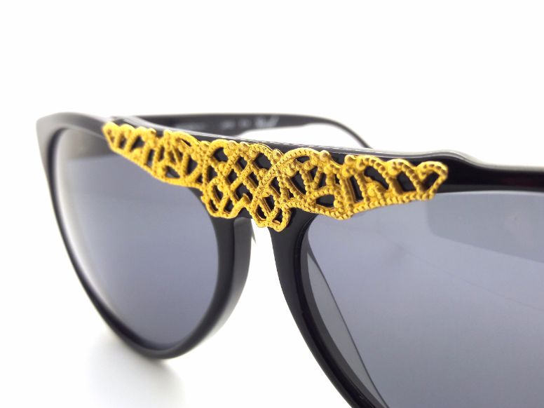 Emanuel Ungaro by Persol - Gold brow Ungaro Persol