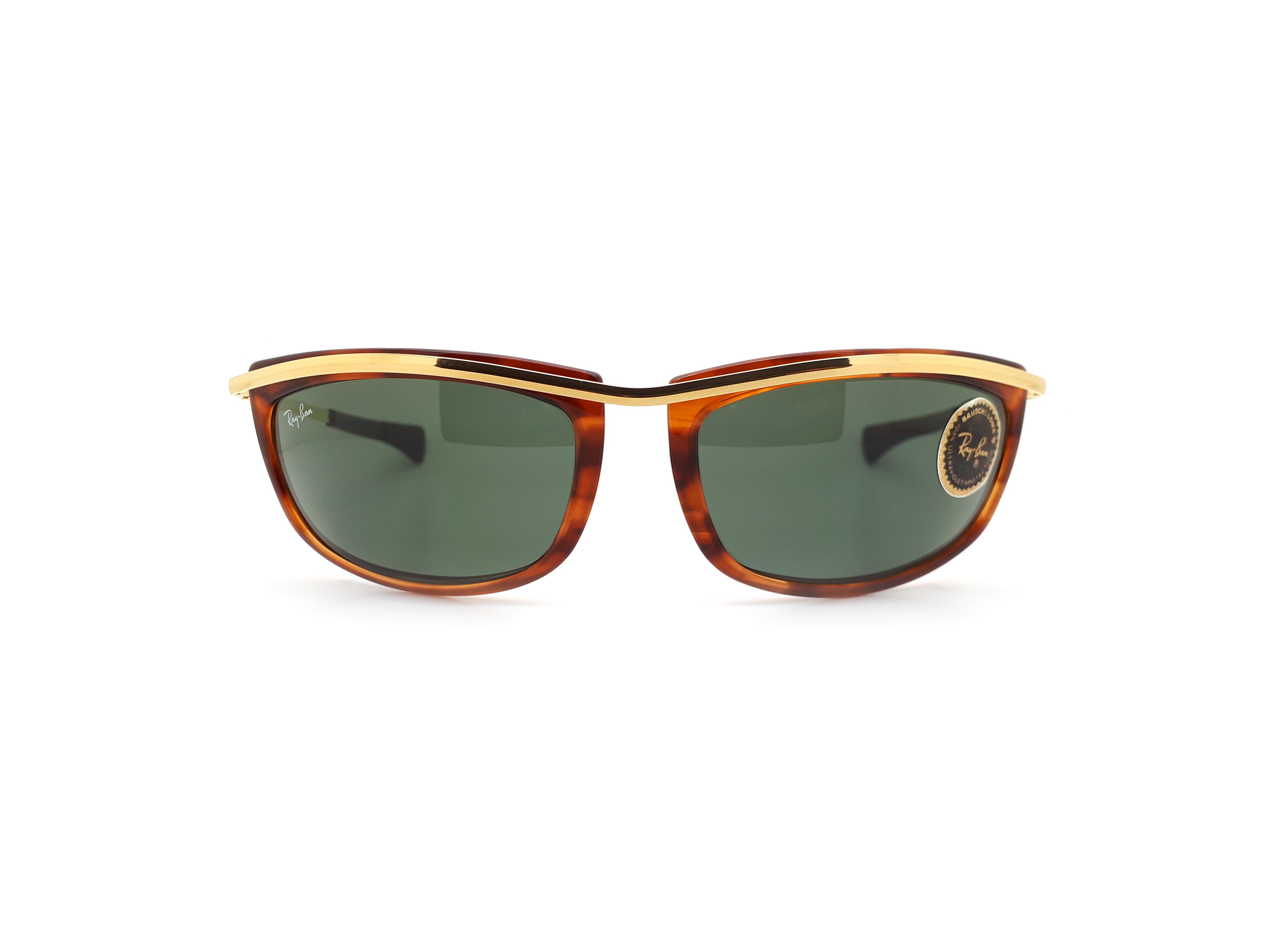 Vintage Ray-Ban Bausch and Lomb Olympian I Rectangular 90s