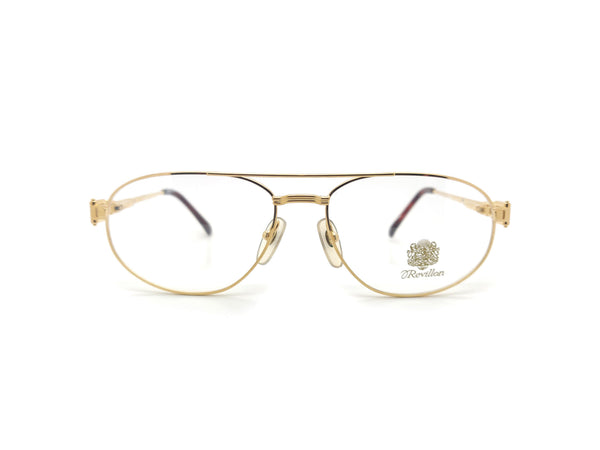 Revillon R518 31 Vintage Gold Aviator Eyeglasses – Ed & Sarna Vintage ...