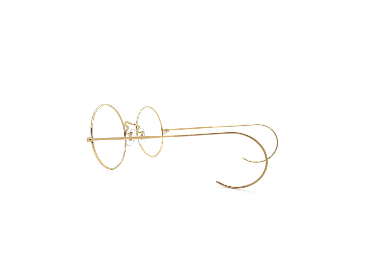 Savile Row - Round 14KT Rolled Gold Shooter Arms
