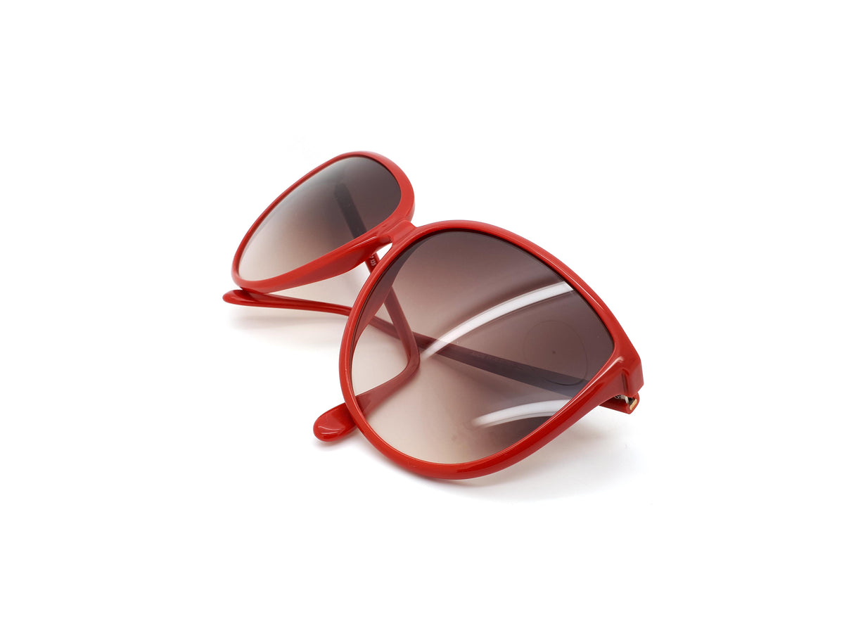 Vintage Silhouette M3052/20 C5027 Red Oversized Sunglasses