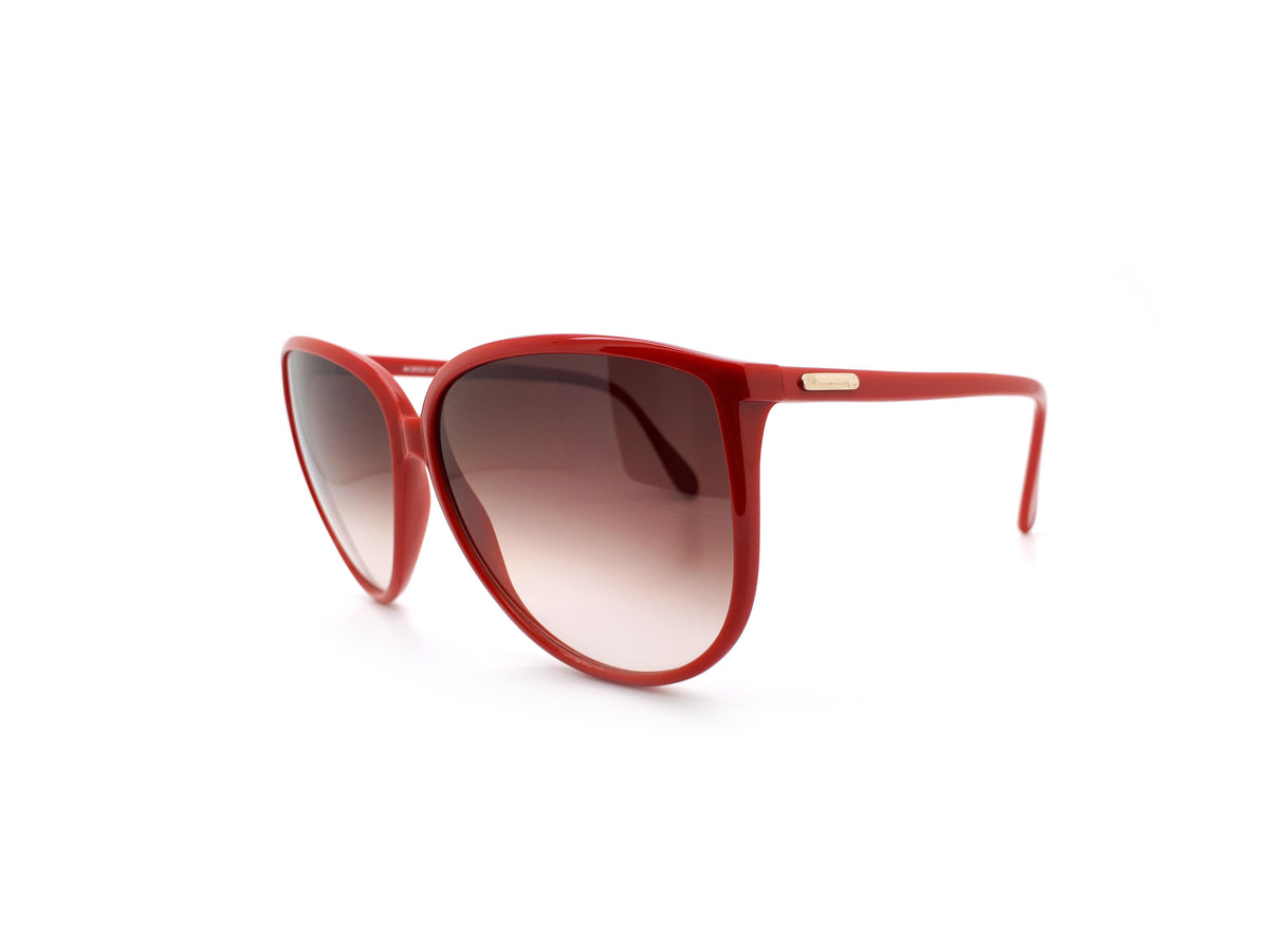 Vintage Silhouette M3052/20 C5027 Red Oversized Sunglasses