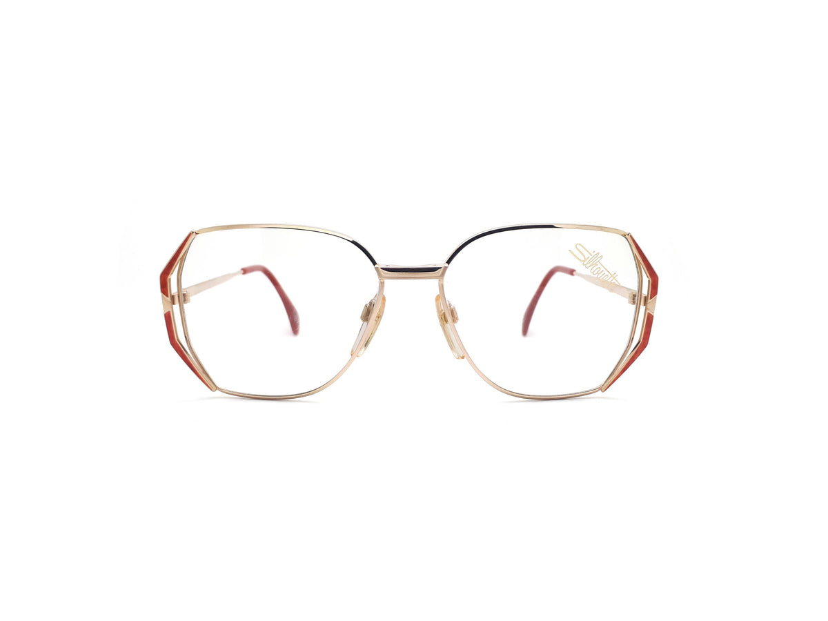 Silhouette M6063 V6021 Vintage 80s Glasses Frames