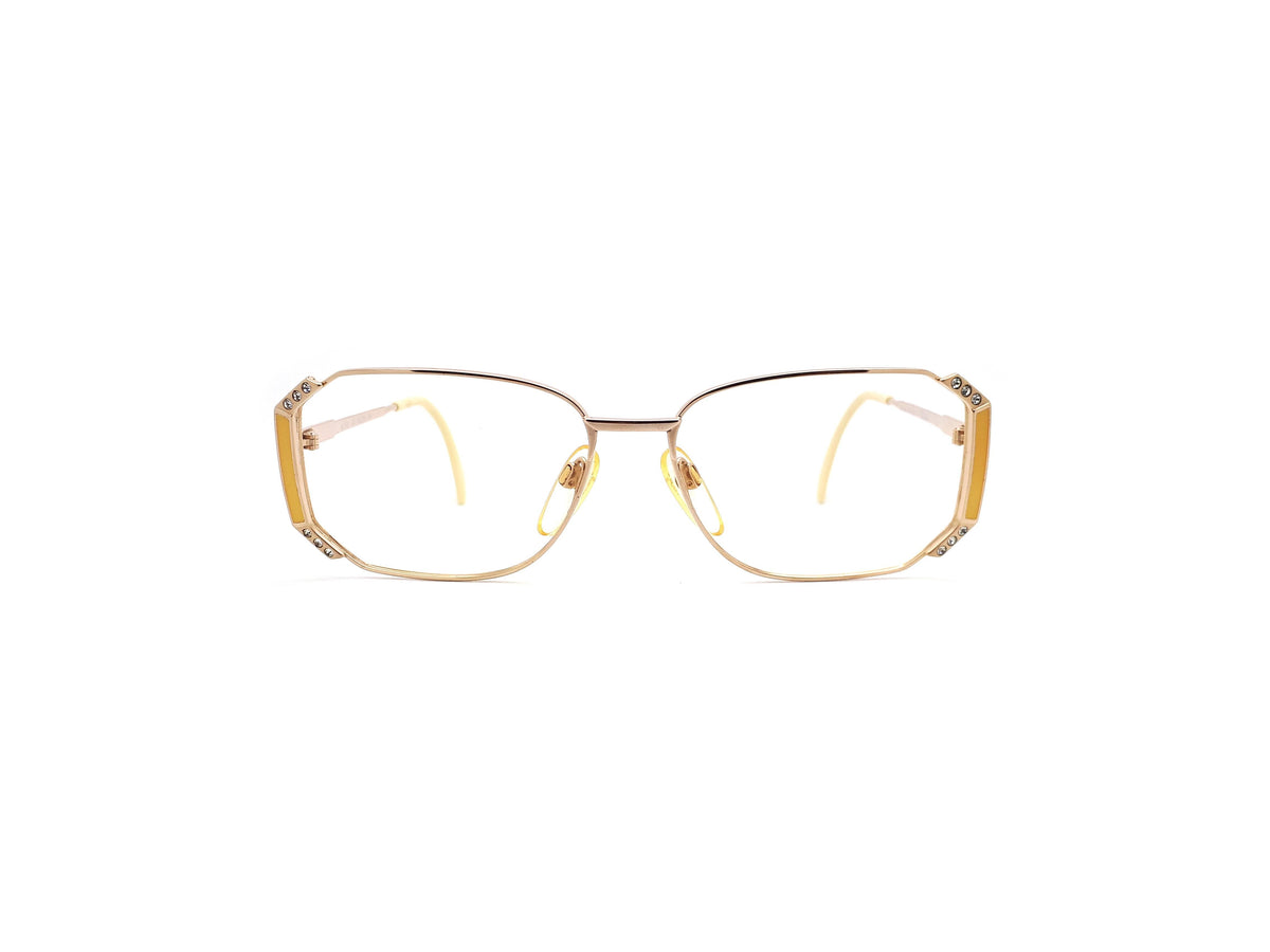 Vintage Silhouette Eyewear M6109 Glasses Frames with Diamante Detail