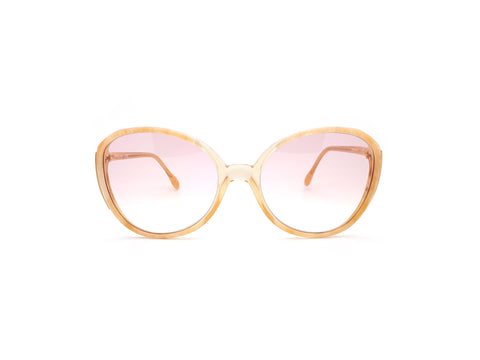 1970’s Silhouette Austria Colorblock Sunglasses, Oversized, Mod 89, Deadstock VINTAGE SILHOUETTE 585 OVERSIZED FUNKY LIGHT GREY LENS 70S  main image 4