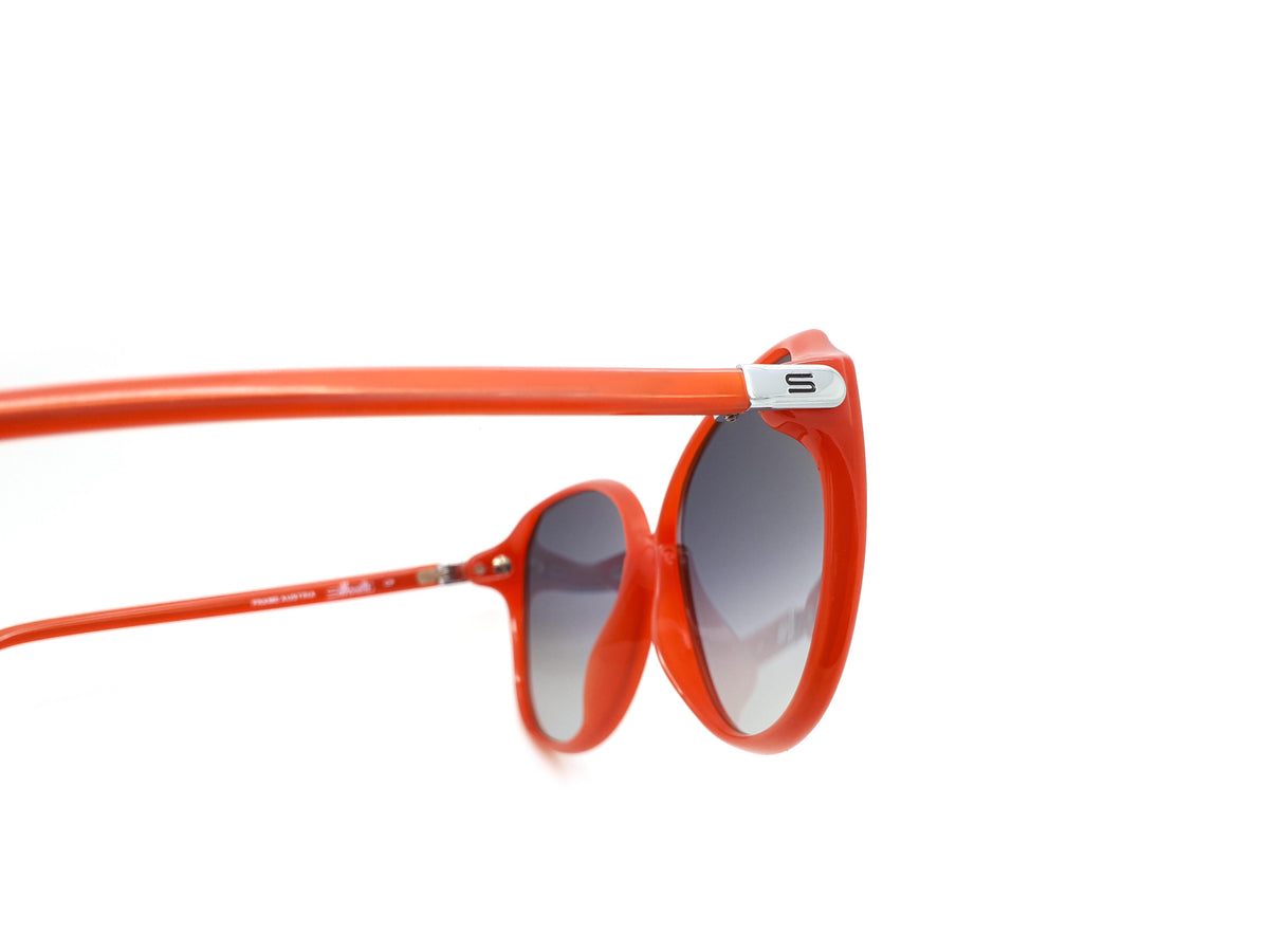 Vintage Silhouette Mod 1065 Col 085 Red Women's Sunglasses 1980s