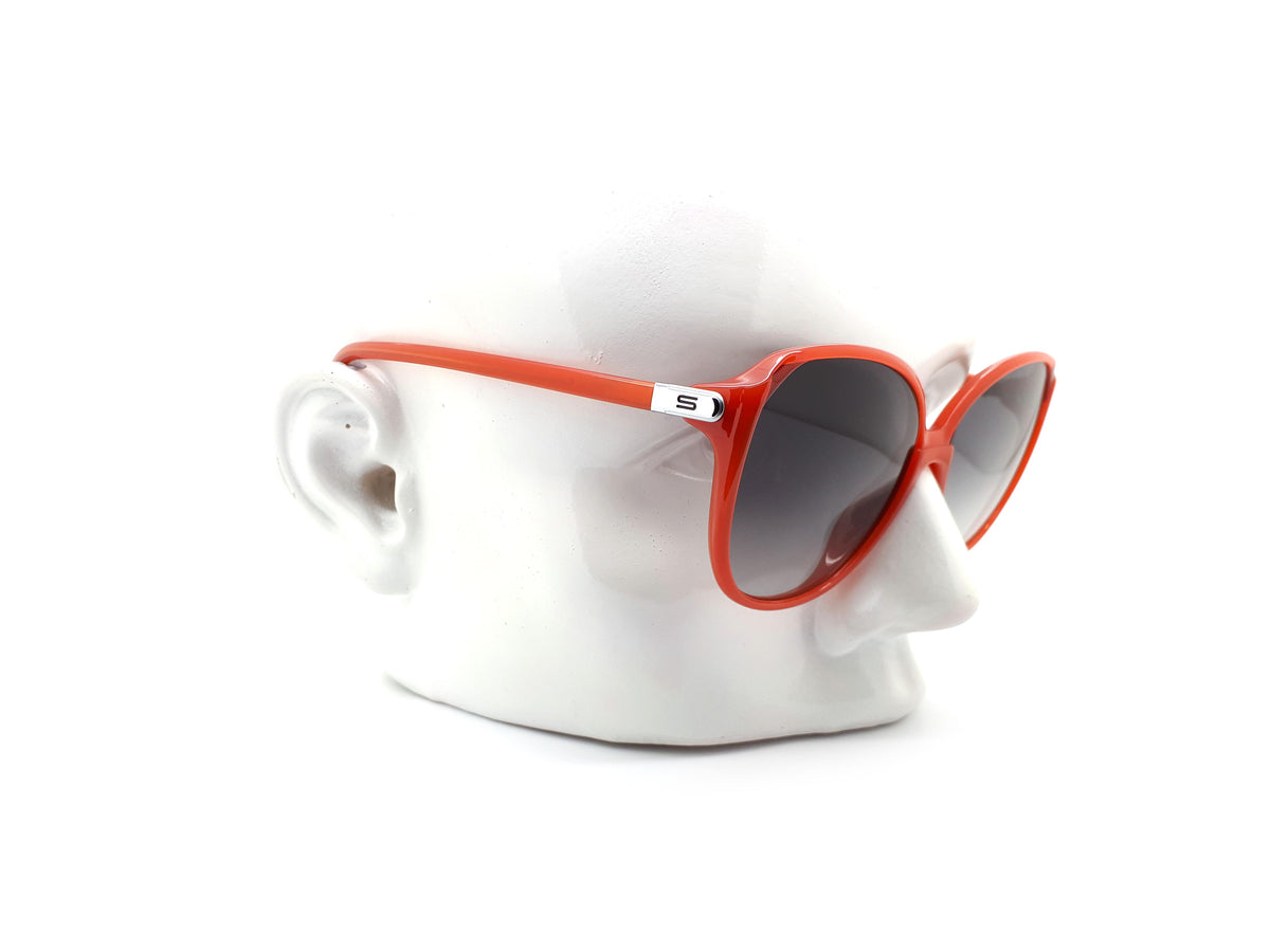 Vintage Silhouette Mod 1065 Col 085 Red Women's Sunglasses 1980s