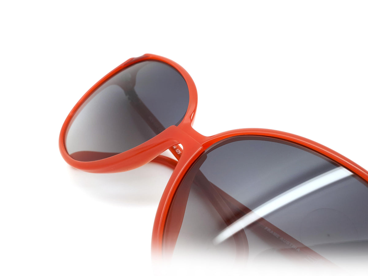 Vintage Silhouette Mod 1065 Col 085 Red Women's Sunglasses 1980s