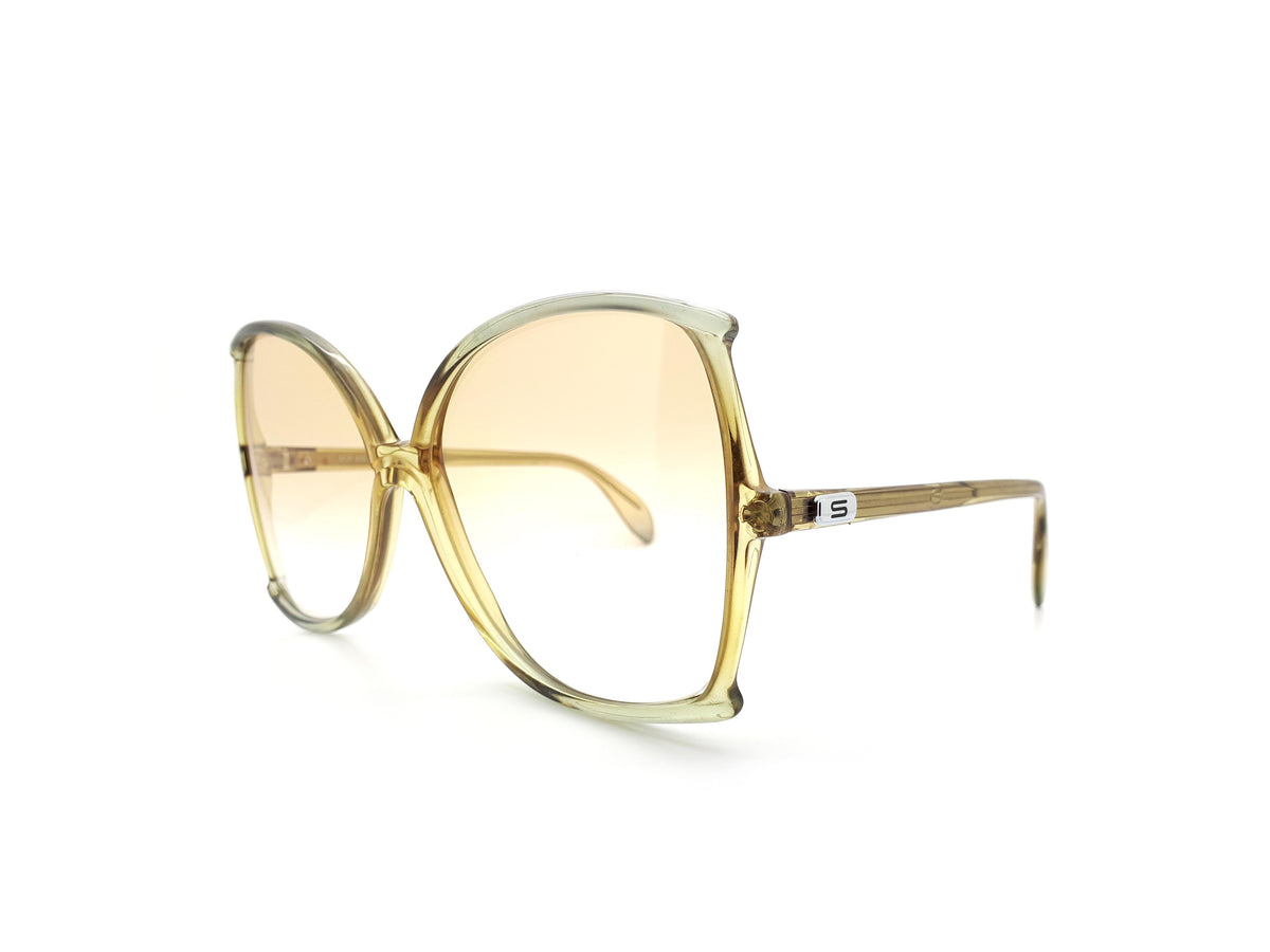Vintage Silhouette Mod 609 Col 441 Oversized Sunglasses 1980s