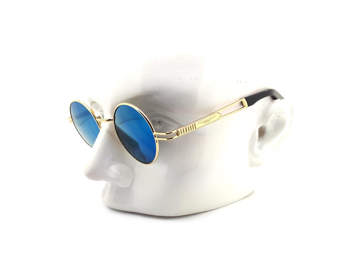 Round 90s Sunglasses - Unmarked