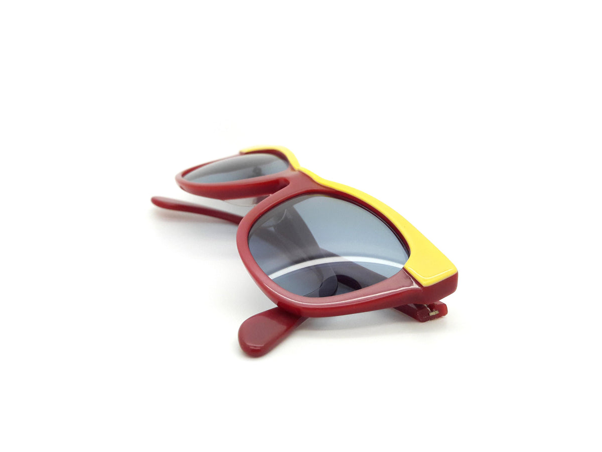 Red Sunglasses with Yellow Brow - '7700