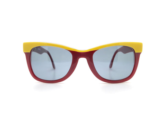 Red Sunglasses with Yellow Brow - '7700