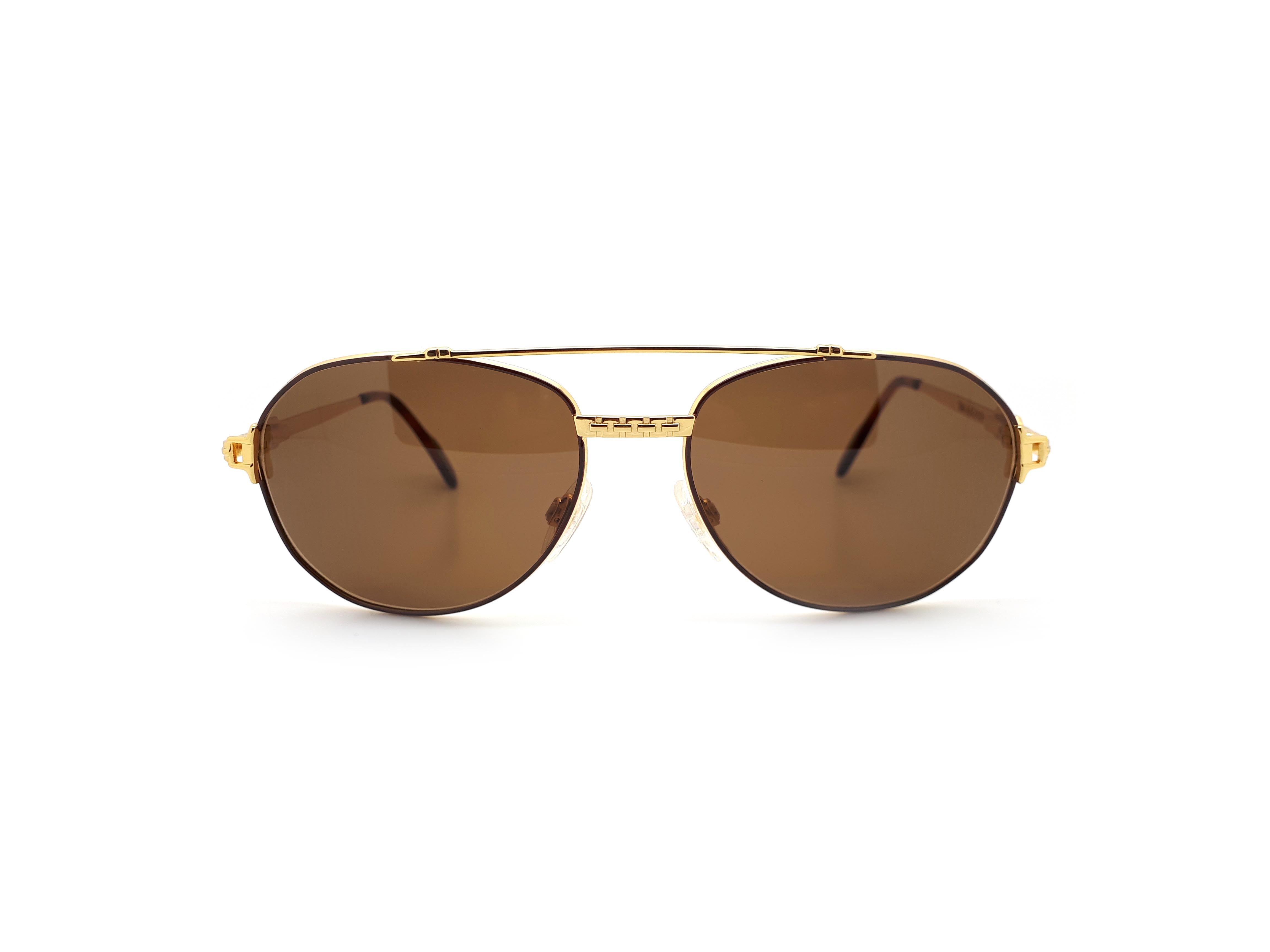 Vittorio Foscari VF 203 Col 40 Vintage Aviator 80s Sunglasses – Ed