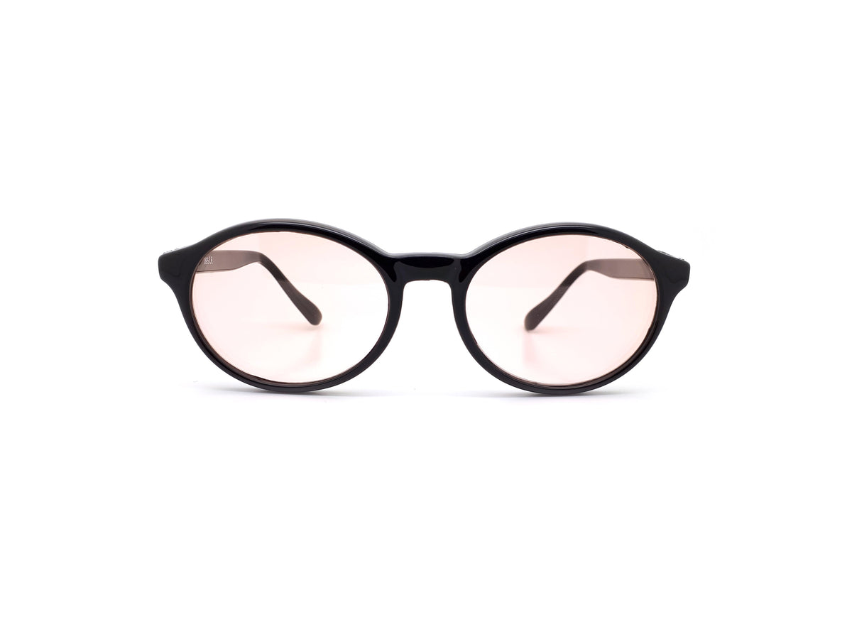 Vuarnet 095 Vintage Black Oval 90s Sunglasses