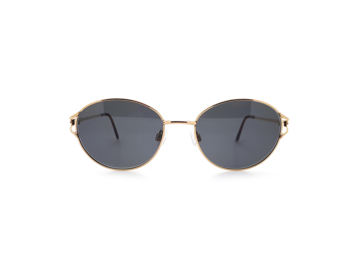 Vintage Yves Saint Laurent 4098 Y101 Round Sunglasses 1990s