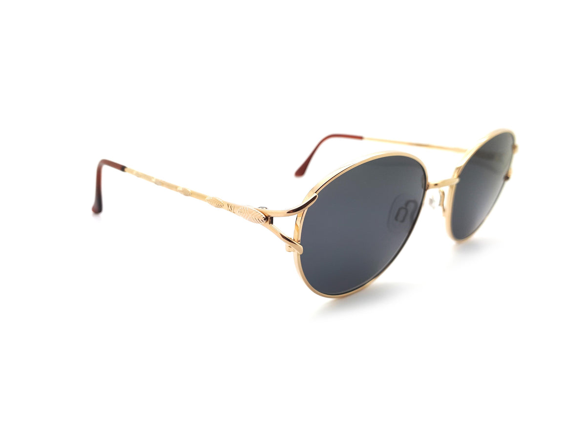 Vintage Yves Saint Laurent 4098 Y101 Round Sunglasses 1990s